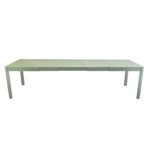 Fermob, Fermob Ribambelle Ausziehtisch, Ausziehtisch Ribambelle XL metall grün / L 149 bis 290 cm - für 6 bis 14 Personen - Fermob grün en metall