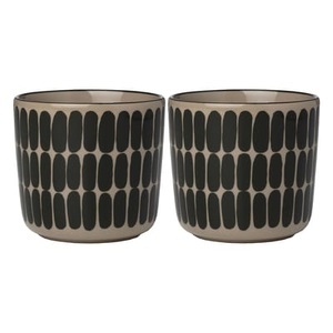 Marimekko, Alku Kaffeetasse / Ohne Henkel - 2er-Set - Marimekko grün en keramik, Kaffeetasse Alku keramik grün / Ohne Henkel - 2er-Set - Marimekko grün en keramik