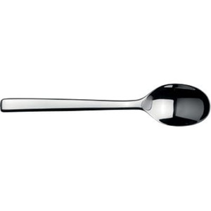 ALESSI, Ovale Kaffeelöffel - Alessi metall en metall, Kaffeelöffel Ovale metall - Alessi metall en metall