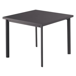 Emu, Emu Star Tisch quadratisch, quadratischer Tisch Star metall / 90 x 90 cm - Emu metall en metall