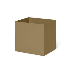 ferm living, Topf / Für Plant Box Blumenkasten - Tiefe 25 cm - Ferm Living grün en metall, Topf metall grün / Für Plant Box Blumenkasten - Tiefe 25 cm - Ferm Living grün en metall