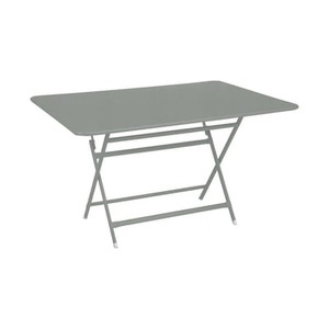 Fermob, Caractère Klapptisch / 128 x 90 cm - 6 Personen / Metall - Fermob en, Klapptisch Caractère metall grau / 128 x 90 cm - 6 Personen / Metall - Fermob en