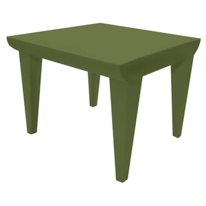 KARTELL, Couchtisch Bubble Club plastikmaterial grün / 51 x 51 cm - Kartell grün en plastikmaterial, Couchtisch Bubble Club plastikmaterial grün / 51 x 51 cm - Kartell grün en plastikmaterial