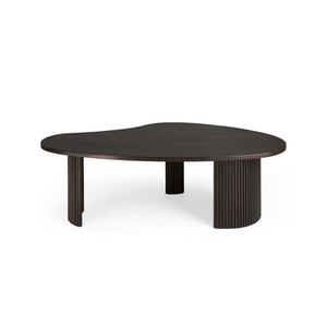 Ethnicraft, Boomerang Couchtisch / 125 x 75 x H 40 cm - Mahagoni - Ethnicraft holz natur en holz, Couchtisch Boomerang holz natur / 125 x 75 x H 40 cm - Mahagoni - Ethnicraft holz natur en holz