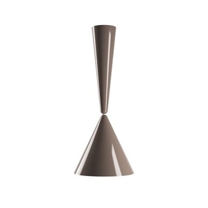 Flos, Diabolo Pendelleuchte / Achille Castiglioni, 1998 / H 95 cm - Flos braun en metall, Pendelleuchte Diabolo metall braun / Achille Castiglioni, 1998 / H 95 cm - Flos braun en metall