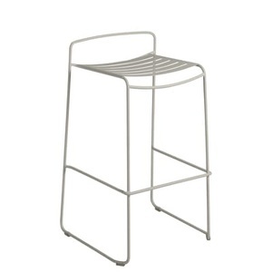 Fermob, Barhocker Surprising metall grau / Metall - H 78 cm - Fermob grau en metall, Barhocker Surprising metall grau / Metall - H 78 cm - Fermob grau en metall