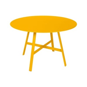 Fermob, Runder Tisch So?O metall gelb / Ø 117 cm - 6 Personen - Fermob en, Runder Tisch So?O metall gelb / Ø 117 cm - 6 Personen - Fermob en