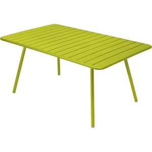 Fermob, Luxembourg rechteckiger Tisch / für 6 bis 8 Personen - 165 x 100 cm - Fermob grün en metall, rechteckiger Tisch Luxembourg metall grün / für 6 bis 8 Personen - 165 x 100 cm - Fermob grün en metall