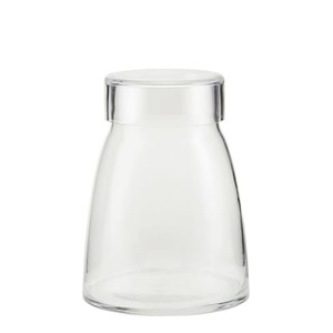 House Doctor, Mazzo Gefäss / Ø 14 x H 18 cm - House Doctor transparent en glas, Gefäss Mazzo glas transparent / Ø 14 x H 18 cm - House Doctor transparent en glas