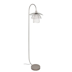 Forestier, Papillon Stehleuchte / H 150 cm - Forestier rosa en metall, Stehleuchte Papillon metall rosa / H 150 cm - Forestier rosa en metall
