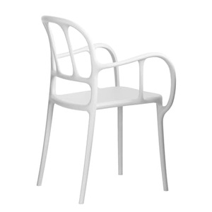 Magis, Stapelbarer Sessel Milà plastikmaterial weiß / Kunststoff - Magis weiß en plastikmaterial, Stapelbarer Sessel Milà plastikmaterial weiß / Kunststoff - Magis weiß en plastikmaterial