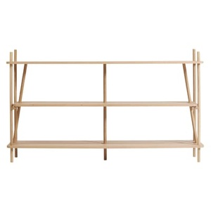 Harto, Bücherregal Simone holz natur / L 152 cm x H 92 cm - Hartô holz natur en holz, Bücherregal Simone holz natur / L 152 cm x H 92 cm - Hartô holz natur en holz