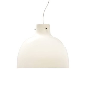 KARTELL, Kartell - Hängelampe Bellissima Weiss Glänzend - 09455bi, Pendelleuchte Bellissima Glossy plastikmaterial weiß / Ø 50 cm - Kunststoff - Kartell weiß en plastikmaterial