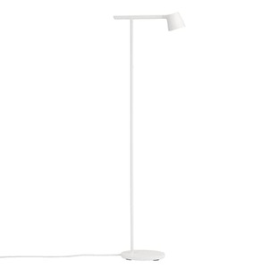 Muuto, Tip LED Stehleuchte / Metall - Drehbar - Muuto weiß en metall, Stehleuchte Tip LED metall weiß / Metall - Drehbar - Muuto weiß en metall