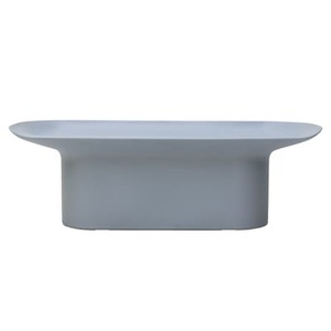Serralunga, Luba Bank / L 141 cm - Kunststoff - Serralunga blau en plastikmaterial, Bank Luba plastikmaterial blau / L 141 cm - Kunststoff - Serralunga blau en plastikmaterial