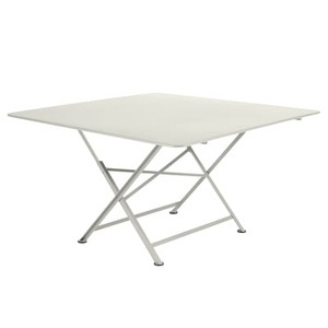 Fermob, Cargo Klapptisch / 128 x 128 cm - Fermob grau en metall, Klapptisch Cargo metall grau / 128 x 128 cm - Fermob grau en metall