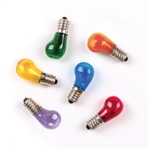 Seletti, Luminaire LED-Glühbirne E14 / 6er-Set - Seletti bunt en glas, LED-Glühbirne E14 Luminaire glas bunt / 6er-Set - Seletti bunt en glas