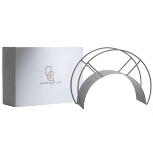 Garden Glory, Wandhalterung metall grau / Schlauchaufroller - Garden Glory grau en metall, Wandhalterung metall grau / Schlauchaufroller - Garden Glory grau en metall