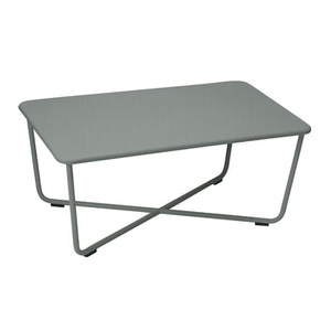 Fermob, Croisette Couchtisch / 97 x 57 cm - Metall - Fermob en, Couchtisch Croisette metall grau / 97 x 57 cm - Metall - Fermob en