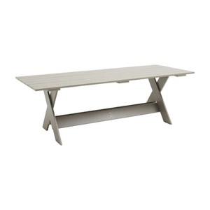 Hay, rechteckiger Tisch Crate Outdoor holz beige / Gerrit Rietveld (1934 - 230 x 89,5 cm - Hay en, rechteckiger Tisch Crate Outdoor holz beige / Gerrit Rietveld (1934 - 230 x 89,5 cm - Hay en
