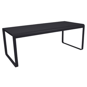 Fermob, Bellevie rechteckiger Tisch / L 196 cm - für 8 bis 10 Personen - Fermob grau en metall, rechteckiger Tisch Bellevie metall grau / L 196 cm - für 8 bis 10 Personen - Fermob grau en metall