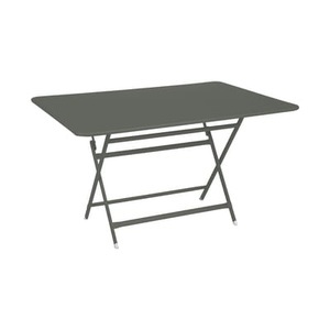 Fermob, Caractère Klapptisch / 128 x 90 cm - 6 Personen / Metall - Fermob grün en metall, Klapptisch Caractère metall grün / 128 x 90 cm - 6 Personen / Metall - Fermob grün en metall