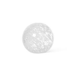 ferm living, Casca Sphere Lampenschirm / Für Collect-Pendelleuchte - Glas - Ø 25 cm - Ferm Living weiß en glas, MÖBELZUBEHÖR Casca Sphere glas weiß / Für Collect-Pendelleuchte - Glas - Ø 25 cm - Ferm Living weiß en glas