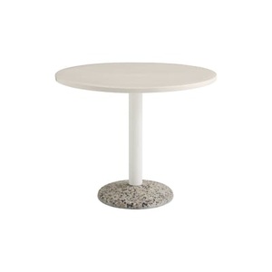 Hay, Runder Tisch Ceramic Outdoor keramik weiß / Ø 90 cm - Porzellan - Hay weiß en keramik, Runder Tisch Ceramic Outdoor keramik weiß / Ø 90 cm - Porzellan - Hay weiß en keramik
