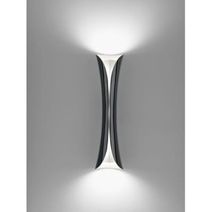 Artemide, Cadmo LED Wandleuchte - Artemide schwarz en plastikmaterial, Wandleuchte Cadmo LED plastikmaterial schwarz - Artemide schwarz en plastikmaterial