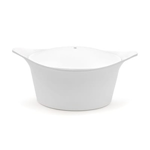 Cookut, Ma jolie cocotte Kochtopf / 4,5 L - Für alle Herdarten geeignet, einschließlich Induktion - Cookut weiß en metall, Kochtopf Ma jolie cocotte metall weiß / 4,5 L - Für alle Herdarten geeignet, einschließlich Induktion - Cookut weiß en metall