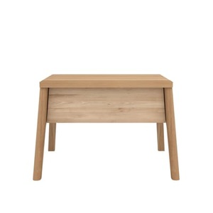 Ethnicraft, Air Nachttisch / Eiche massiv - 1 Schublade - Ethnicraft holz natur en holz, Nachttisch Air holz natur / Eiche massiv - 1 Schublade - Ethnicraft holz natur en holz