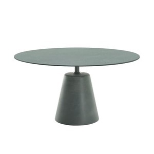 MDF Italia, Rock OUTDOOR Runder Tisch / Ø 140 cm - Beton - MDF Italia grün en stein, Runder Tisch Rock OUTDOOR stein grün / Ø 140 cm - Beton - MDF Italia grün en stein