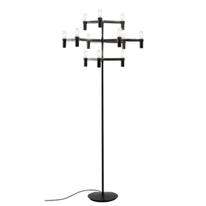 Nemo, Stehleuchte Crown metall schwarz / H 180 cm - Nemo schwarz en metall, Stehleuchte Crown metall schwarz / H 180 cm - Nemo schwarz en metall