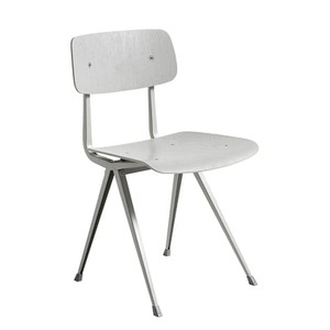 Hay, Result Stuhl / Neuauflage des Originalmodells aus dem Jahr 1958 - Hay weiß/beige en metall/holz, Stuhl Result holz weiß beige / Neuauflage des Originalmodells aus dem Jahr 1958 - Hay beige en holz