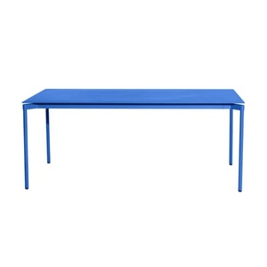 Petite Friture, Fromme rechteckiger Tisch / Aluminium - 180 x 90 cm - Petite Friture blau en metall, rechteckiger Tisch Fromme metall blau / Aluminium - 180 x 90 cm - Petite Friture blau en metall