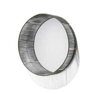 Ames, Cesta Spiegel Rund - Ø 49 cm - ames grün en plastikmaterial, Spiegel Cesta plastikmaterial grün Rund - Ø 49 cm - ames grün en plastikmaterial
