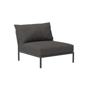 Houe, Level 2 Lounge Sessel / Extra weiche Rückenlehne - Houe grau en textil, Lounge Sessel Level 2 textil grau / Extra weiche Rückenlehne - Houe grau en textil