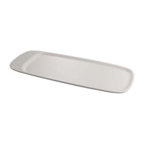 ALESSI, Dressed en plein air Servierplatte / Melamin - Alessi grau en plastikmaterial, Servierplatte Dressed en plein air plastikmaterial grau / Melamin - Alessi grau en plastikmaterial