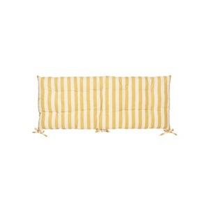 Broste Copenhagen, Coussin pour banc Franca textil gelb / B 100 x T 42 cm - BROSTE COPENHAGEN gelb en textil, Coussin pour banc Franca textil gelb / B 100 x T 42 cm - BROSTE COPENHAGEN gelb en textil
