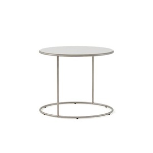 Cappellini, Cannot Couchtisch / Ø 55 x H 45 cm - Holz - Cappellini weiß en holz, Couchtisch Cannot holz weiß / Ø 55 x H 45 cm - Holz - Cappellini weiß en holz