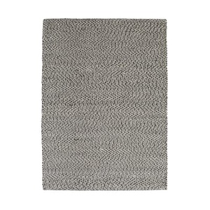 Hay, Braided Teppich / 170 x 240 cm - Hay grau en textil, Teppich Braided textil grau / 170 x 240 cm - Hay grau en textil