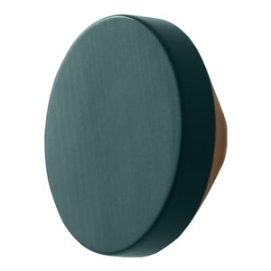 ENOstudio, Wandhaken Clou holz blau / Ø 12 cm - ENOstudio blau en holz, Wandhaken Clou holz blau / Ø 12 cm - ENOstudio blau en holz