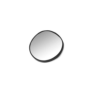 Serax, Serax-A Mirror Black, Ø21,5 cm, Wandspiegel A metall schwarz / Ø 21,5 cm - Stahl - Serax schwarz en metall