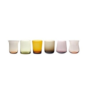 Bitossi Home, Glas Tumb glas bunt / 6er-Set - Bitossi Home bunt en glas, Glas Tumb glas bunt / 6er-Set - Bitossi Home bunt en glas