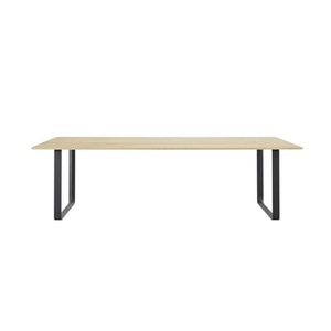 Muuto, 70-70 XL rechteckiger Tisch / 255 x 108 cm - Eiche massiv - Muuto holz natur en holz, rechteckiger Tisch 70-70 XL holz natur / 255 x 108 cm - Eiche massiv - Muuto holz natur en holz