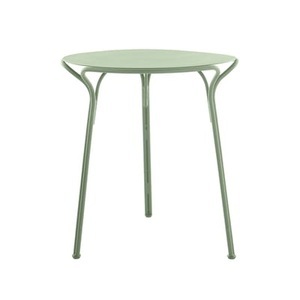 KARTELL, HiRay Runder Tisch / Metall - Ø 60 cm - Kartell grün en metall, Runder Tisch HiRay metall grün / Metall - Ø 60 cm - Kartell grün en metall