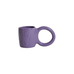 Petite Friture, Donut Medium Kaffeetasse / Ø 8 x H 9 cm - Petite Friture violett en keramik, Kaffeetasse Donut Medium keramik violett / Ø 8 x H 9 cm - Petite Friture violett en keramik