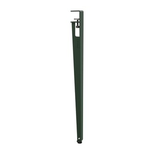 TIPTOE, Fuß avec fixation étau OUTDOOR metall grün / H 75 cm - Zur Gestaltung eines Tisches im Außenbereich - TIPTOE grün en metall, Fuß avec fixation étau OUTDOOR metall grün / H 75 cm - Zur Gestaltung eines Tisches im Außenbereich - TIPTOE grün en metall