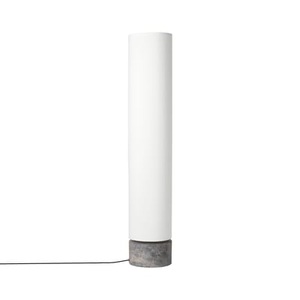 GUBI, GUBI Unbound LED-Stehlampe Canvas 120 cm weiß, GUBI Unbound LED-Stehlampe 120 cm weiß