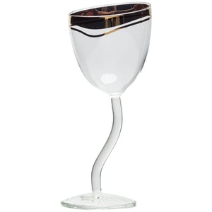 Diesel living with Seletti, Classics on Acid - Regal Weinglas / Ø 8,5 x H 19,5 cm - Diesel living with Seletti transparent en glas, Weinglas Classics on Acid - Regal glas transparent / Ø 8,5 x H 19,5 cm - Diesel living with Seletti transparent en glas